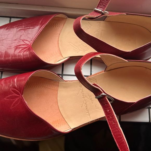 Cordwainer’s Handmade Leather Single Strap Open Toe Sandals Size 7.5-8 - Picture 6 of 9